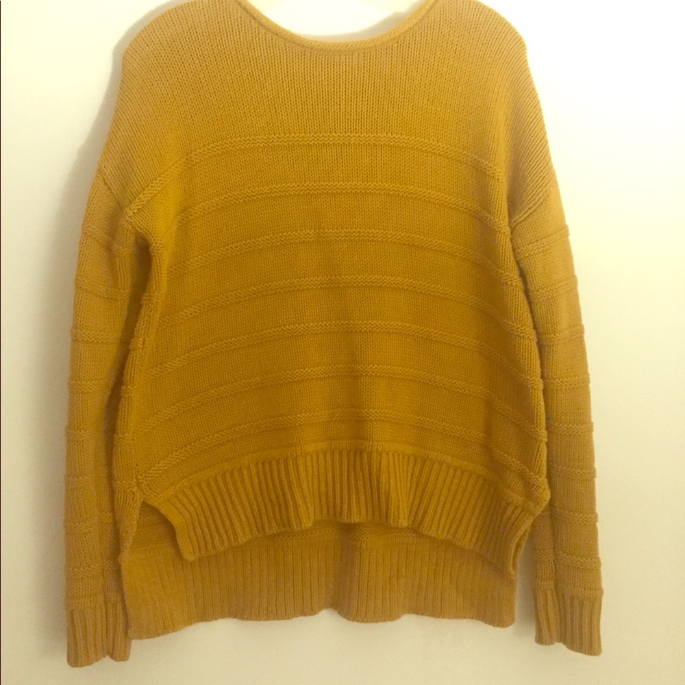 H&M mustard sweater